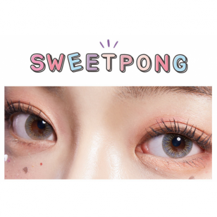 Lens-Town Sweet Pong Gray(月拋)